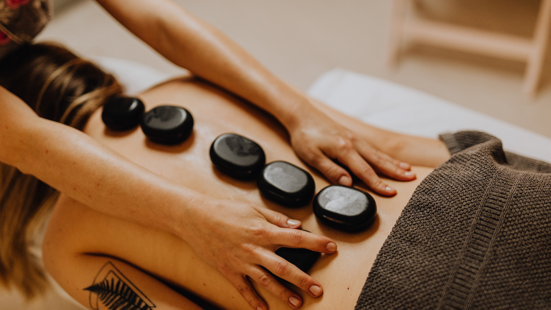 hot stones massage